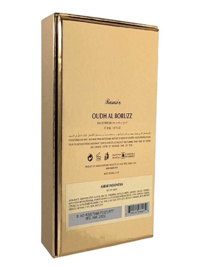 Rasasi Oudh Al Boruzz Asrar Indonesia EDP 50ml  - Image 3