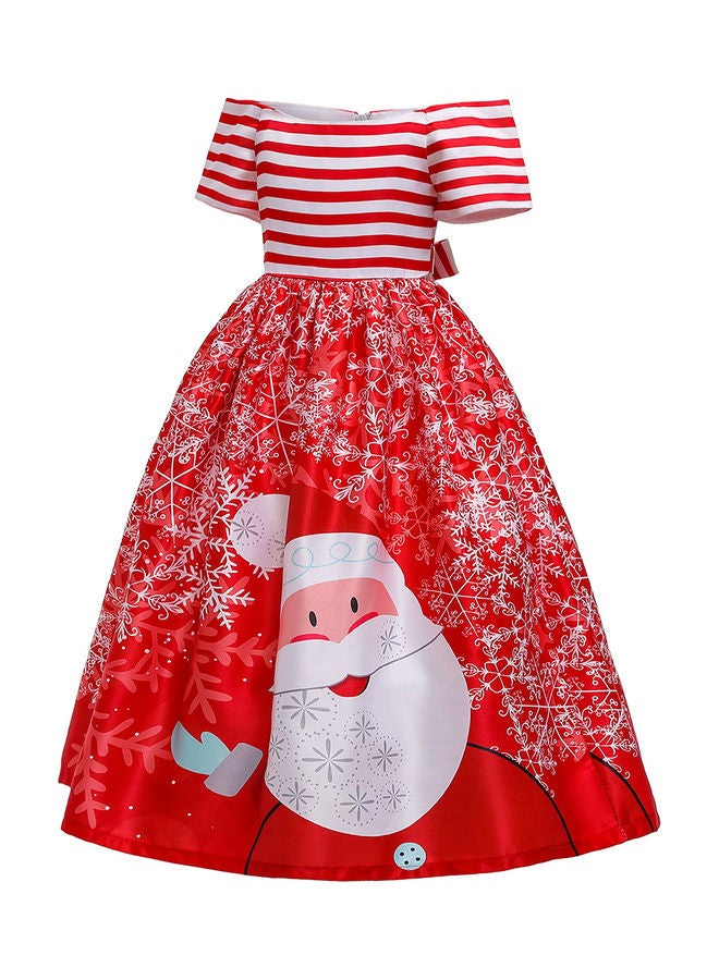BG Christmas Snowflake Princess Dress 130cm - Image 2