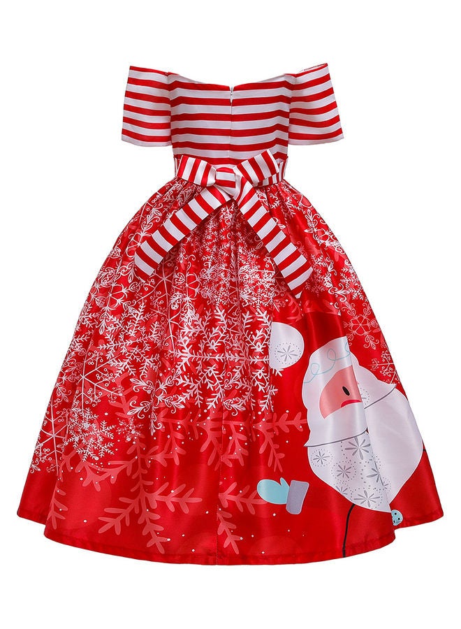 BG Christmas Snowflake Princess Dress 130cm - Image 3