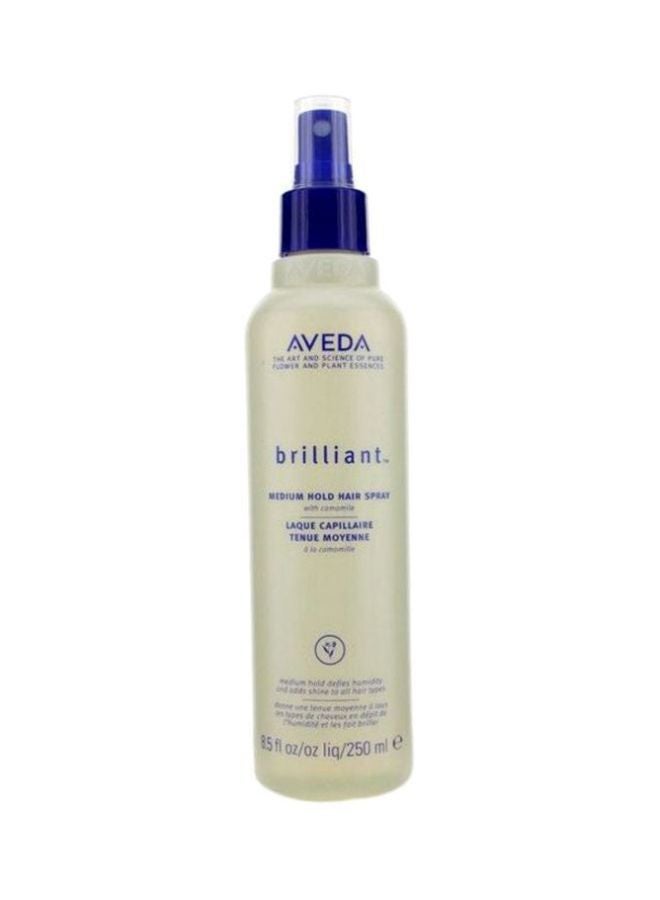 AVEDA Brilliant Medium Hold Hair Spray 250ml - Image 1