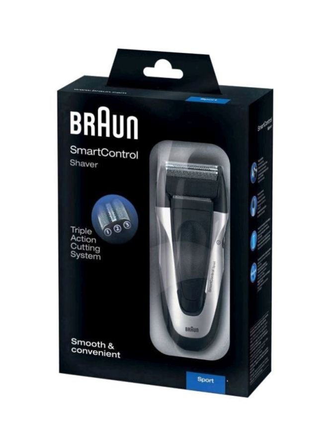 براون ماكينة حلاقة الرياضية سمارتكونترول سيريس 1 أسود/فضي - Image 4