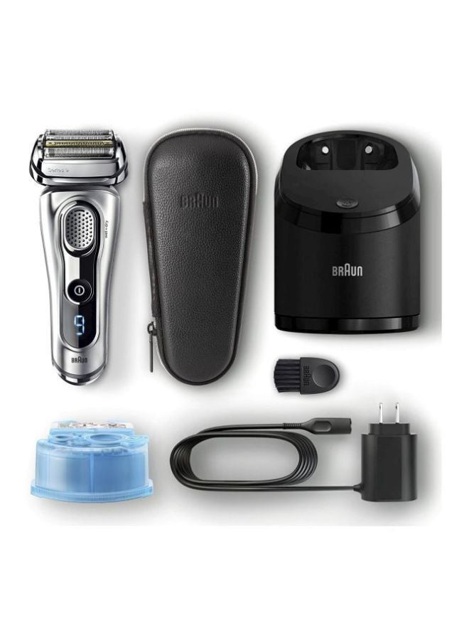 براون ماكينة حلاقة سيريز 9 للحلاقة الجافة والرطبة أسود/ فضي 1.35كيلوجرام - Image 4