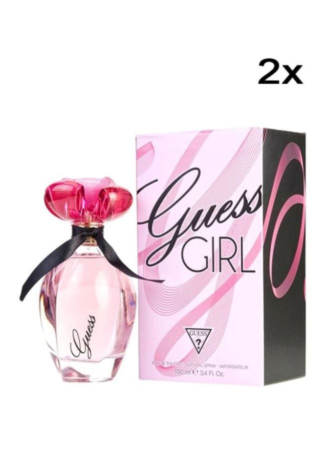 GUESS 2-Piece Girl EDT 100x2ml - Image 2