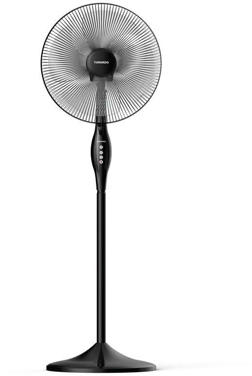 Electric Pedestal Stand Fan 16 Inch 0.0 L 1600.0 W Tsf-16w Black - v1601399527/N39785878A_2