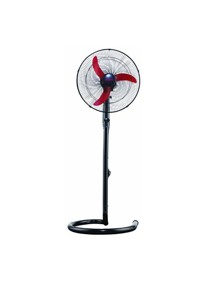 Fresh Elshabah Stand Fan 18 Inch 2724292428745 Black/Red - Image 1