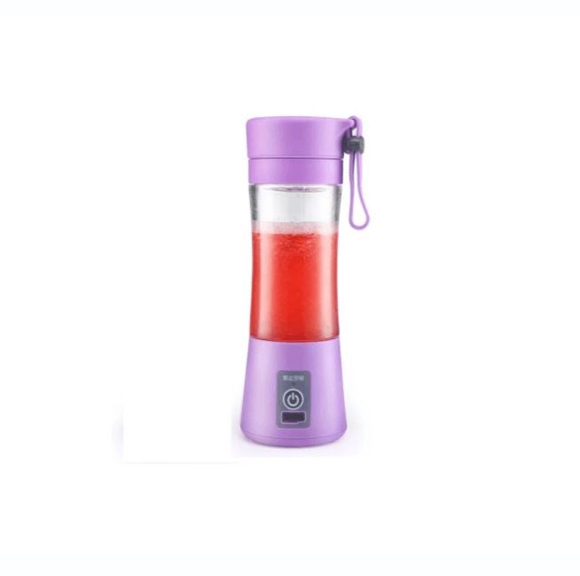 خلاط عصير متعدد الوظائف مزود بمنفذ USB 380 ml 0 W PT-1207 أرجواني/ شفاف - Image 5