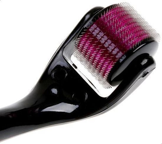 My Way Micro Needle Skin Derma Roller Titanium 1.5 mm Black/Purple 16.4x4.6x4.4cm  - Image 2