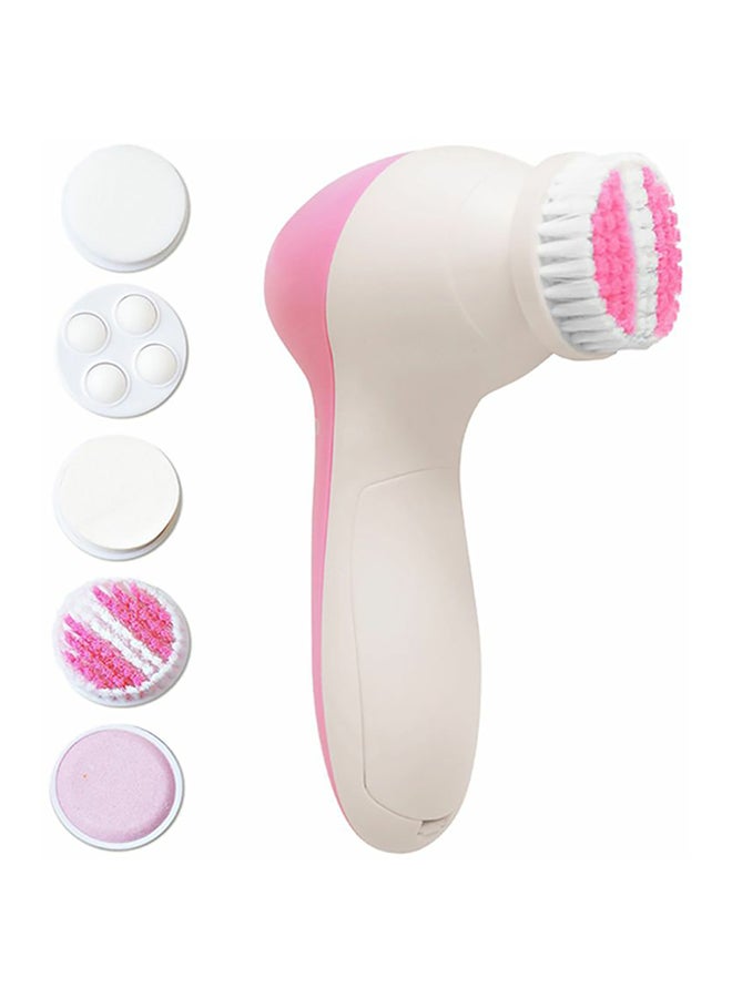 5 In 1 Facial And Body Cleaning 160 Gram White/Pink 160grams