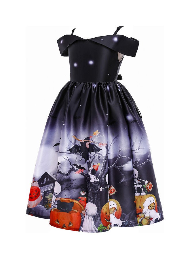 BG Halloween Printed Princess Dress 130cm - Image 2