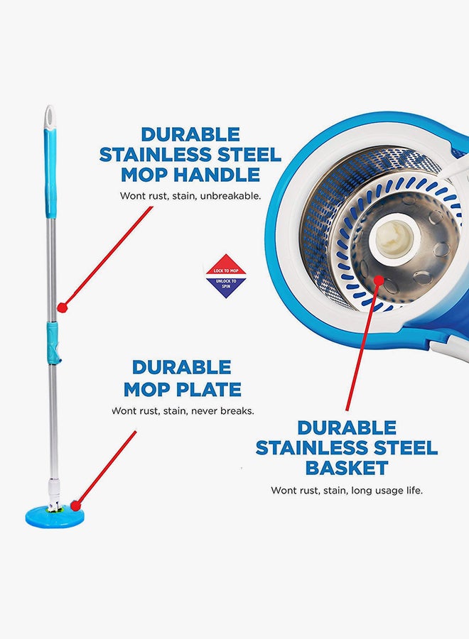 Magic Floor Mop Blue 46x23.5x26cm - Image 5