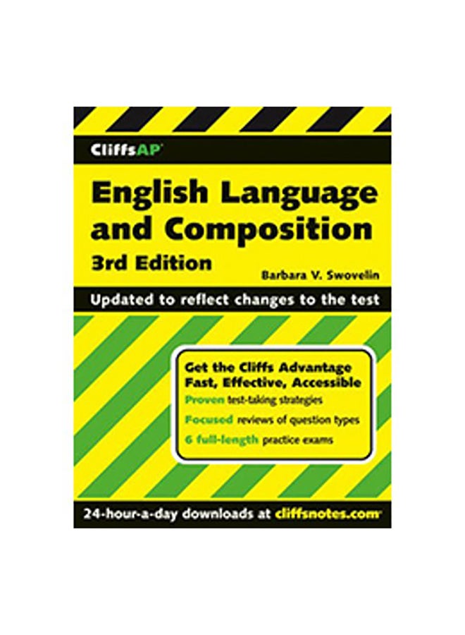 ‎CliffsAP English Language and Composition, ‎3‎rd Edition‎ Paperback English by Barbara Swovelin - 2006 