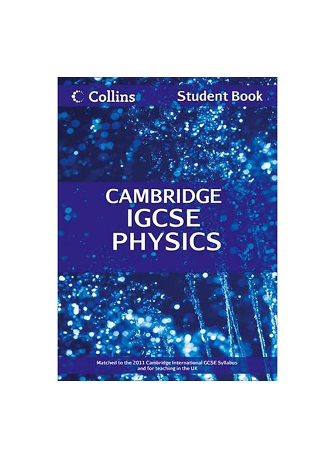 ‎Cambridge IGCSE Physics ‎-‎ Student Book, ‎2‎nd Edition‎ Paperback English by Chris Sunley - 2012 