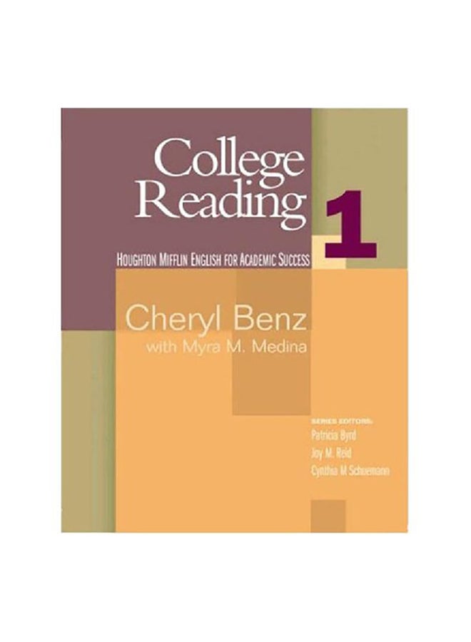 null - ‎College Reading ‎1‎, Student Text Book‎ Paperback English by Cheryl Benz - 2006 - Image 1