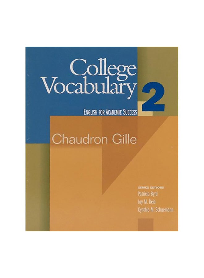 ‎College Vocabulary ‎2‎‎ Paperback English by Chaudron Gille - 2005 
