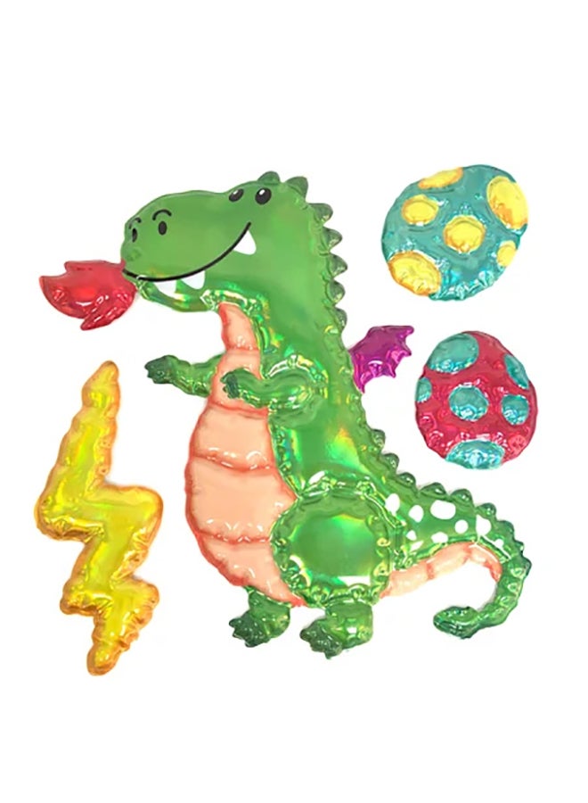 12-Piece Wall Décor Balloon Sticker Multicolour - Image 2