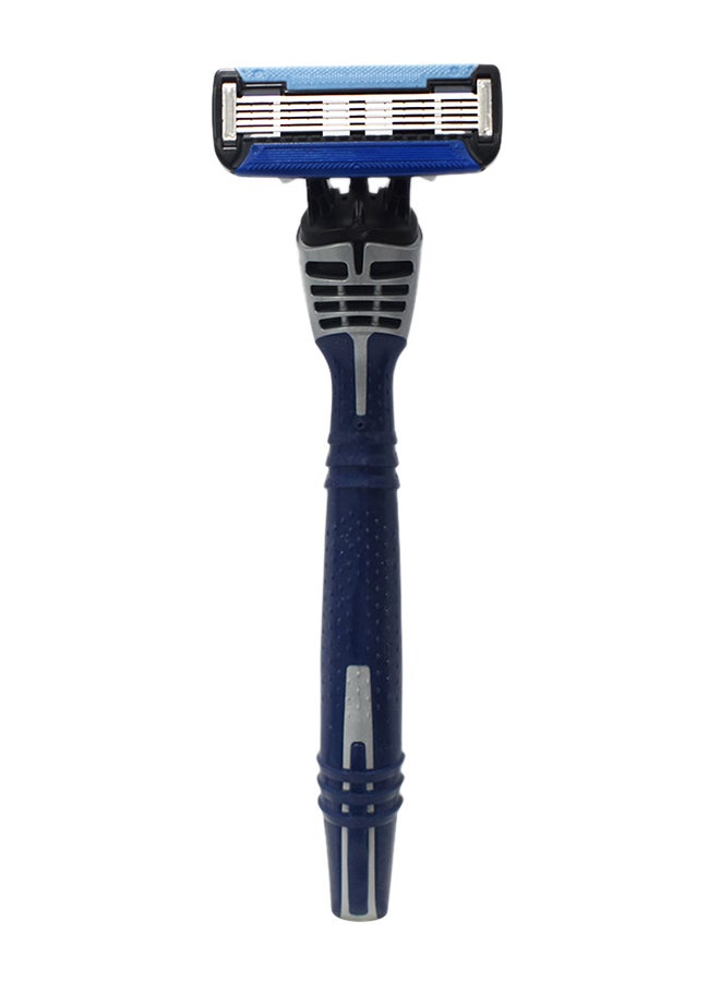 Swift 5 Blade Phoenix Disposable Shaving Razor Grey/Blue/Black  - Image 2