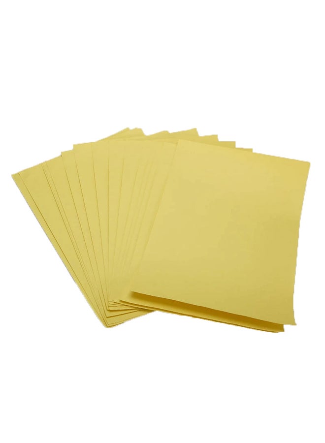 Generic 100 Sheets A4 Adhesive Sticker Paper For Laser Inkjet Printer Matte White  - Image 2
