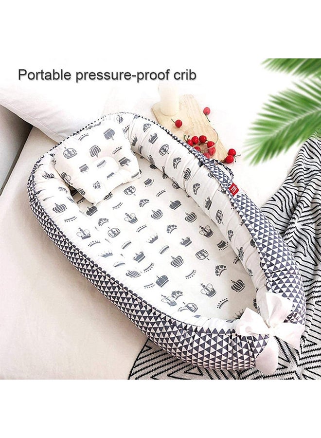 صن بيبي سرير نوم محمول للأطفال حديثي الولادة - Image 3