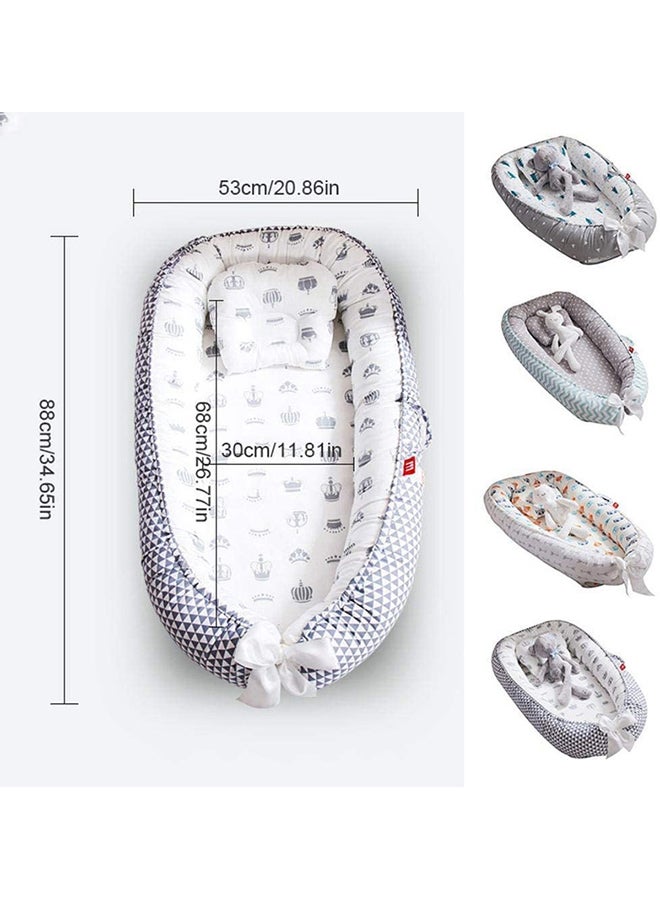 صن بيبي سرير نوم محمول للأطفال حديثي الولادة - Image 2