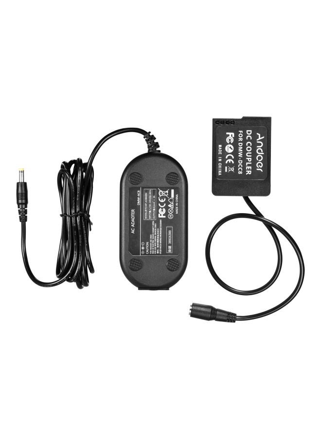 ANDOER Dummy Battery Coupler With Power Adapter And Cable Kit Black - Image 2