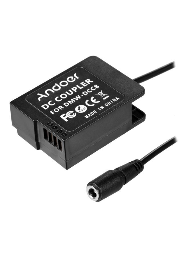 ANDOER Dummy Battery Coupler With Power Adapter And Cable Kit Black - Image 4