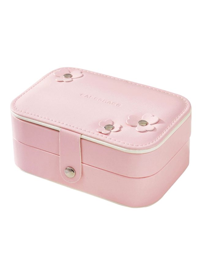 Beauenty 2-Tire Leather Jewelry Box - Image 1