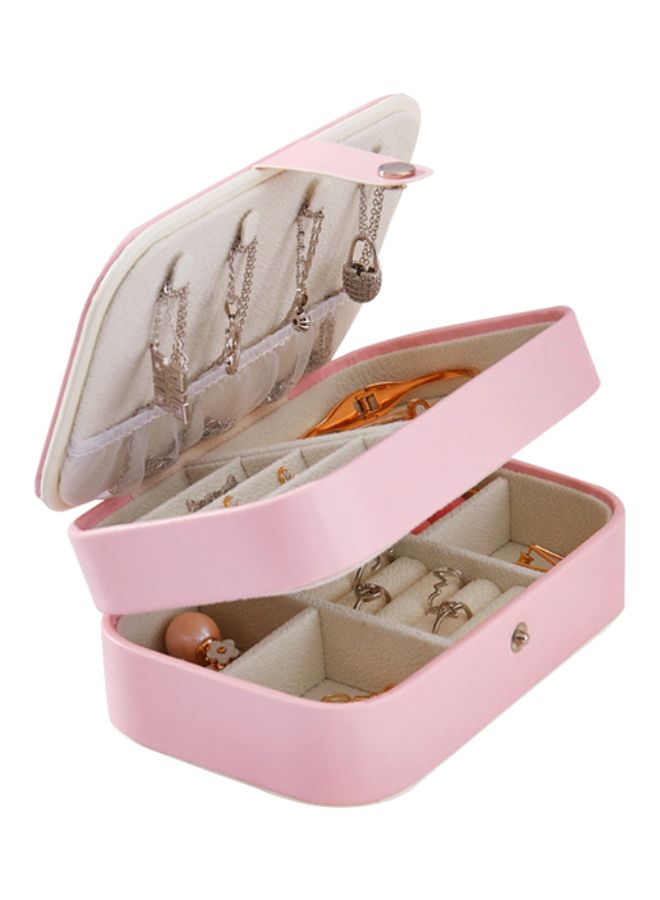 Beauenty 2-Tire Leather Jewelry Box - Image 5