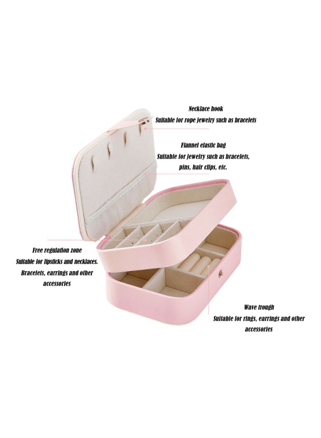 Beauenty 2-Tire Leather Jewelry Box - Image 4