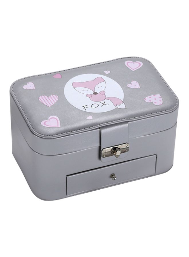 Beauenty Fox Printed Jewellery Box - Image 1
