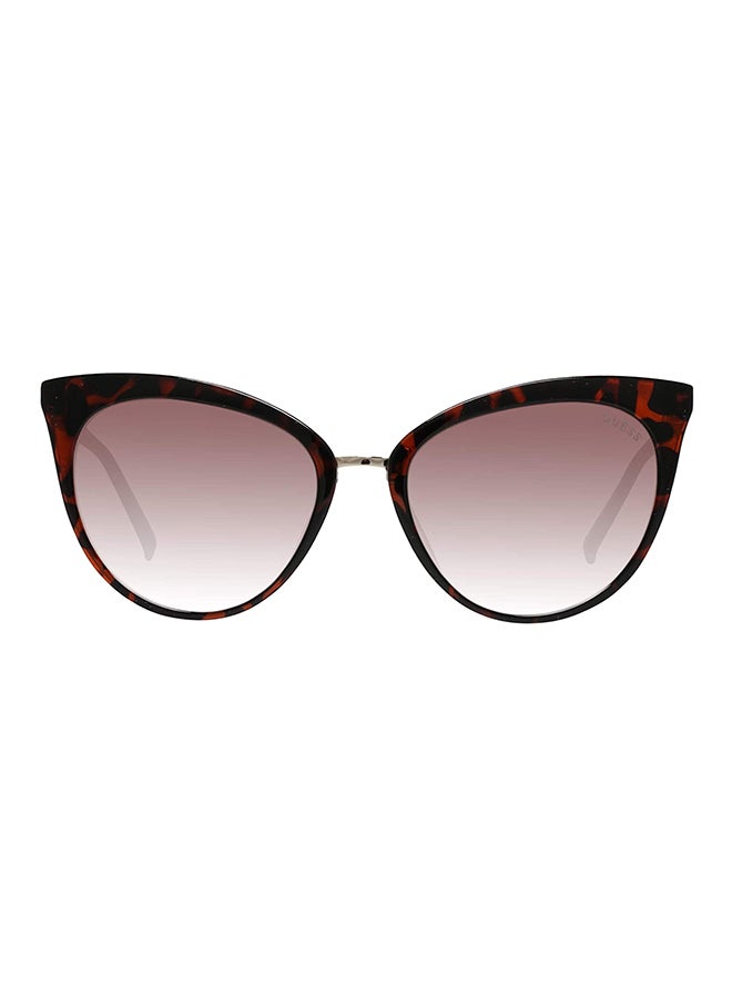 GUESS Women's Cat Eye Sunglasses - Lens Size : 55 mm  - Image 2