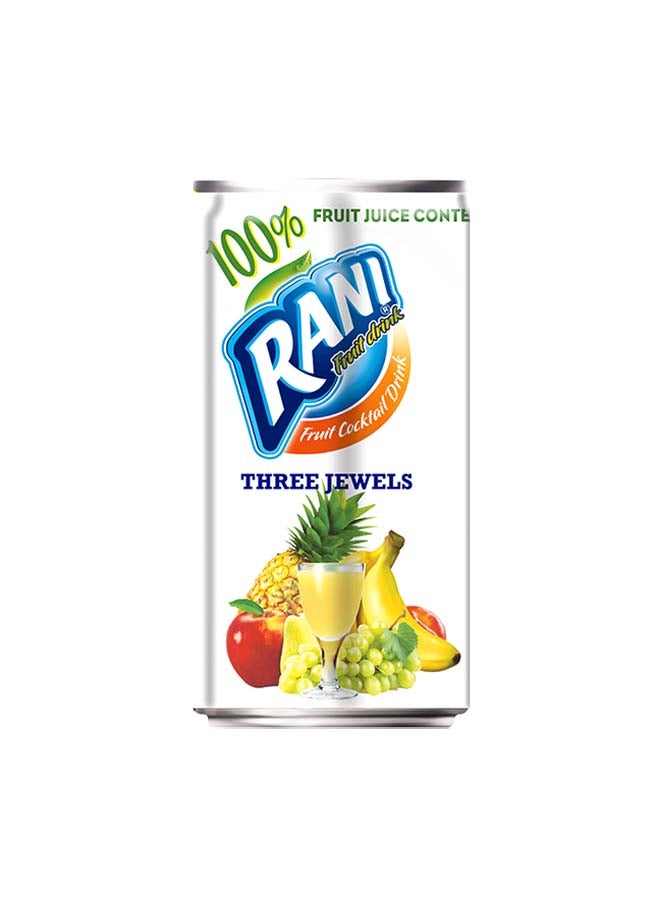 Rani 3 Jewels Mixed Fruit  Juice 180ml Pack of 6 - Image 2