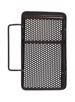 DELCASA Square Shape Cutlery Rack Black/Brown 15cm  - Image 4