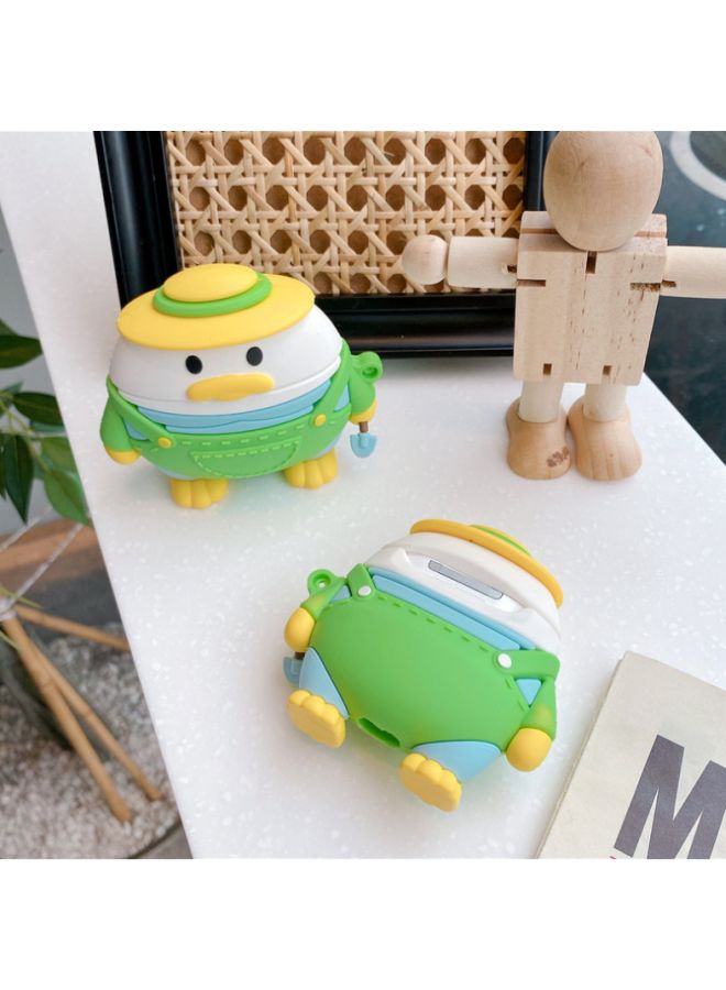 Beauenty Cartoon Design Case Cover For Apple AirPods 1/2 Green/White/Blue - Image 4