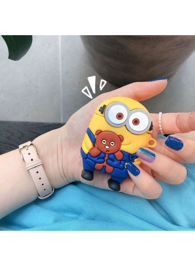 Beauenty - Minions Designed Protective Case For Apple AirPods 1/2 Yellow/Blue/Brown - Image 1