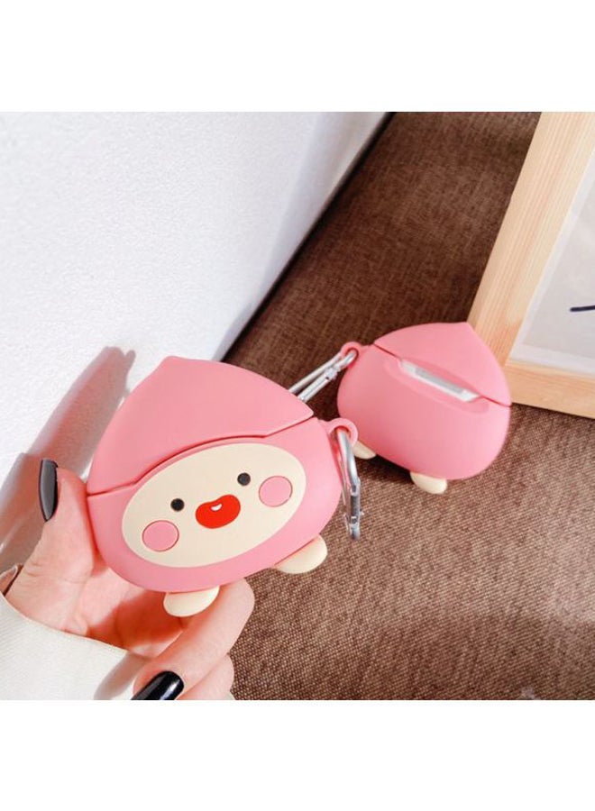 Beauenty - Cartoon Shaped Protective Case For Apple AirPods 1/2 Pink/Red/Black - Image 1