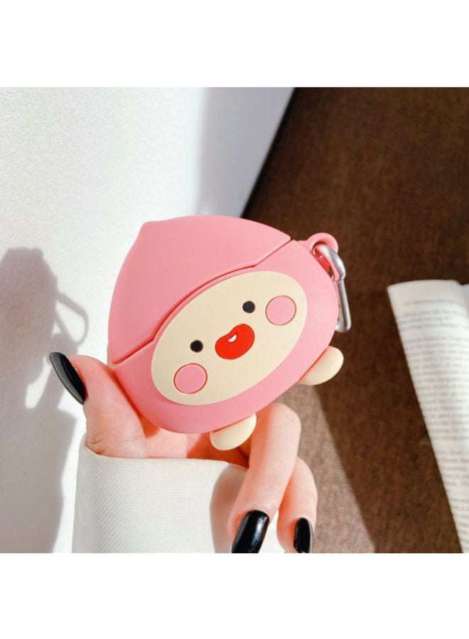 Beauenty - Cartoon Shaped Protective Case For Apple AirPods 1/2 Pink/Red/Black - Image 1