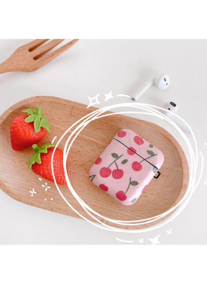 Beauenty Cartoon Design Case For Apple AirPods 1/2 Pink/Green - Image 3