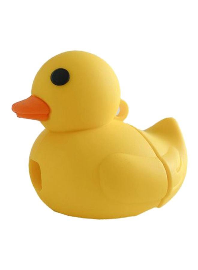 بيوينتي حافظة بتصميم على شكل كتكوت لعلبة سماعات أبل آيربودز 1/ 2 أصفر\برتقالي\أسود - Image 1