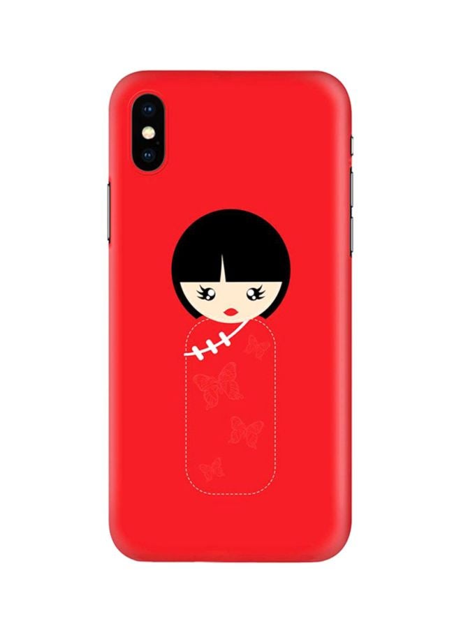 Stylizedd Protective Case Cover For Apple iPhone X/XS Chinese Doll