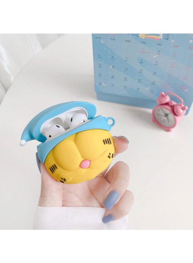 بيوينتي علبة حماية واقية لسماعات آيربودز 1/2 برو من أبل أصفر/ أزرق/ أسود - Image 2