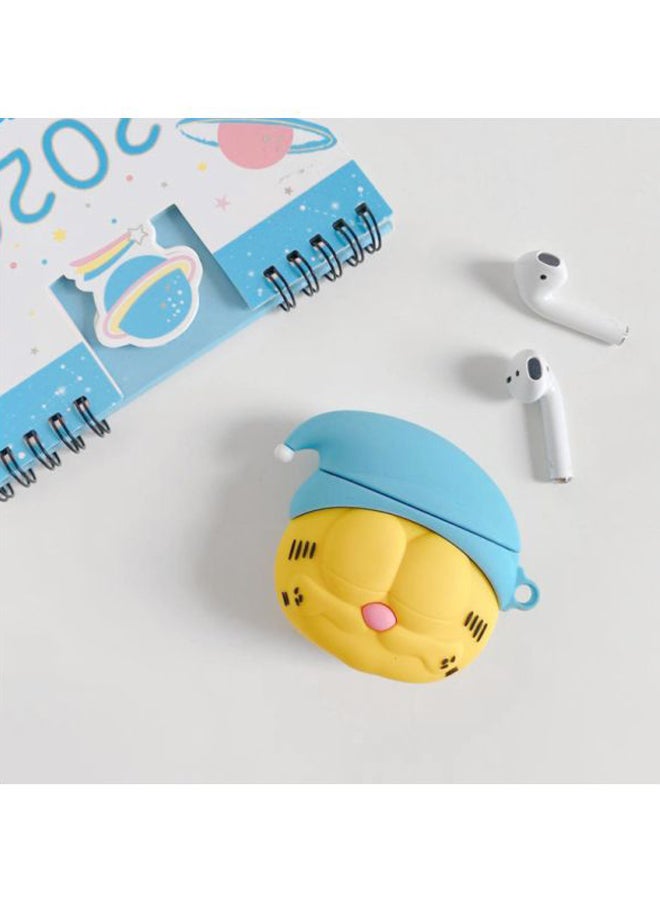 بيوينتي علبة حماية واقية لسماعات آيربودز 1/2 برو من أبل أصفر/ أزرق/ أسود - Image 3