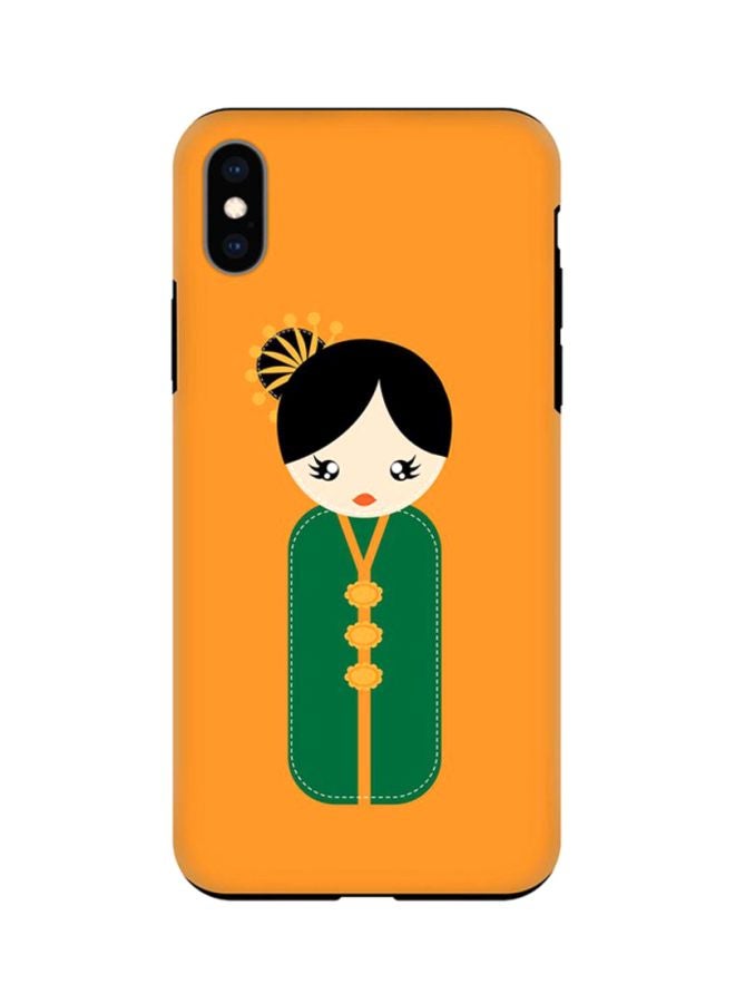 Stylizedd Protective Case Cover For Apple iPhone Xs Max Japanese Doll - Image 1