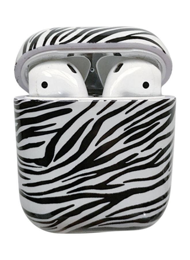Beauenty Animal Printed Protective Case Cover For Apple AirPods 1/2 Black/White - Image 1