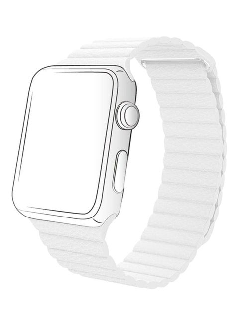 Replacement Band Loop For Apple Watch Series 3/2/1 White