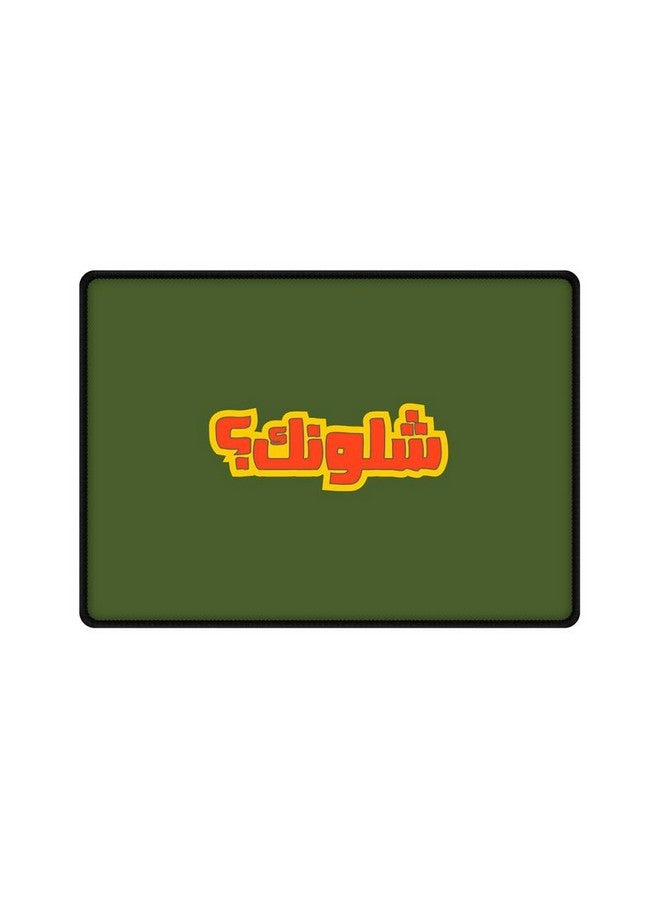 Stylizedd Shloonak Printed Non Slip Rubber Base Designer Spill-Resistant Mouse Pad Multi Color - Image 1