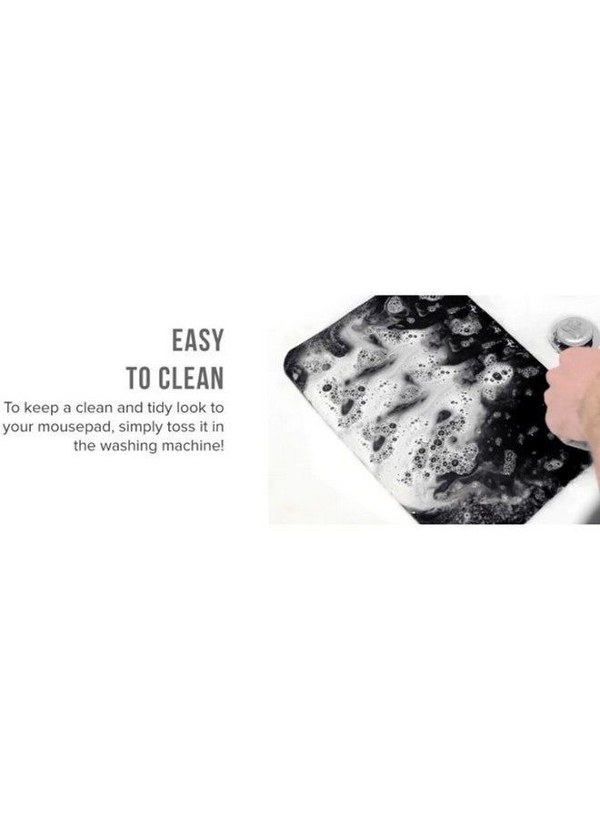 Stylizedd - Designer Mouse pad Large Spill-Resistant Desk Pad, Anti-Fray Stitched Edges Mouse Mat with Non Slip Rubber base for Laptop, Computer & PC, (25 x 35 x 0.3 cm) - La Multi Color - Image 1