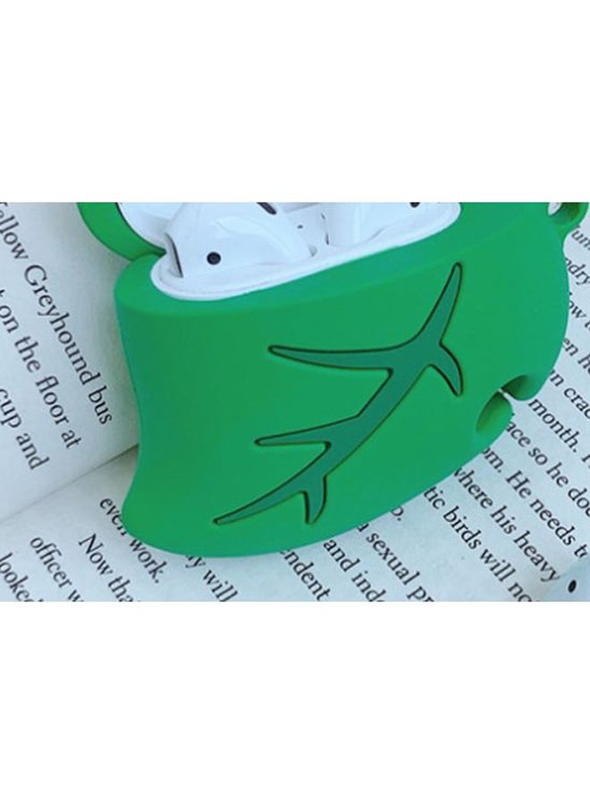 بيوينتي حافظة واقية على شكل شخصية كرتونية لسماعات أبل آيربودز 1/2 أخضر - Image 3