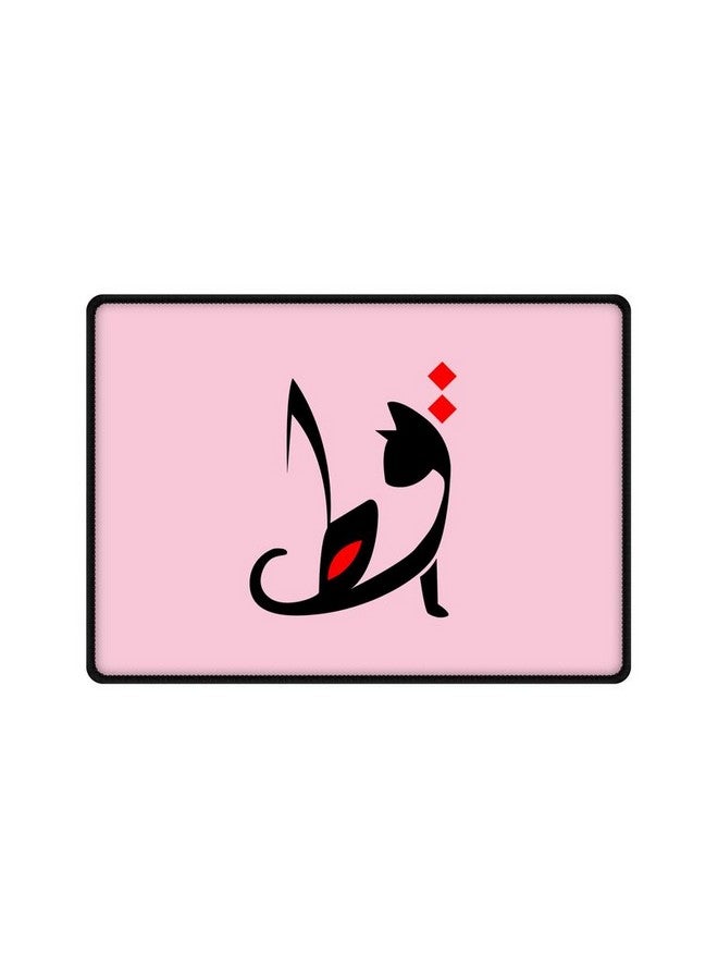 Stylizedd Designer Mouse Pad Large Spill-Resistant Desk Pad, For Laptop, Computer & Pc, (25 X 35 X 0.3 Cm) - Cat Multi Color - Image 1