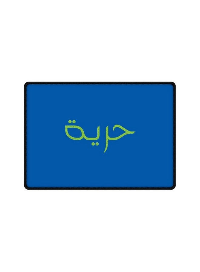 Stylizedd Designer Mouse Pad Large Spill-Resistant Desk Pad, For Laptop, Computer & Pc, (25 X 35 X 0.3 Cm) - Freedom Multi Color - Image 1