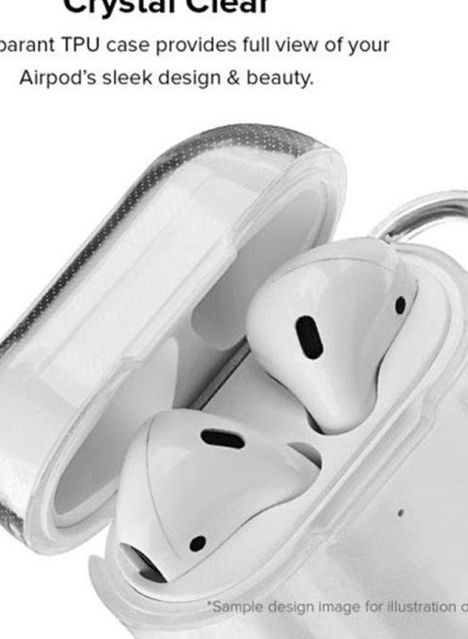 Stylizedd Classic Series I Love Coffee Printed Case Cover For Apple AirPods 2/1 Clear/Red/Green - Image 2